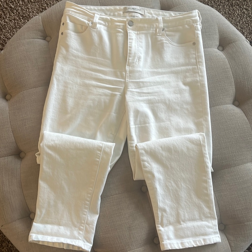 Liverpool white jeans